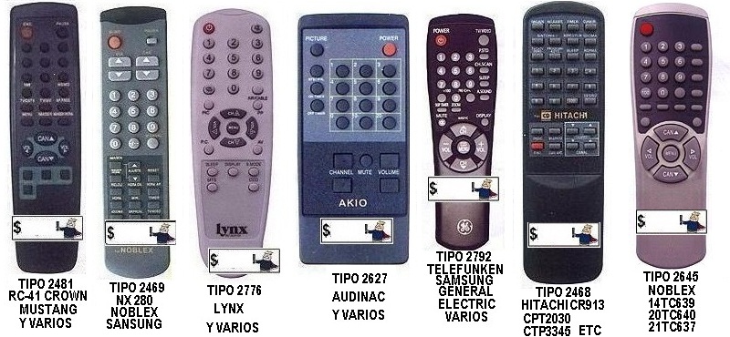 CONTROLES REMOTOS DESDE $11