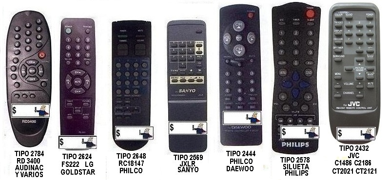 CONTROLES REMOTOS DESDE $11
