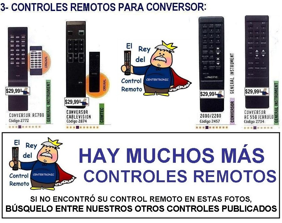 control remot broksonic